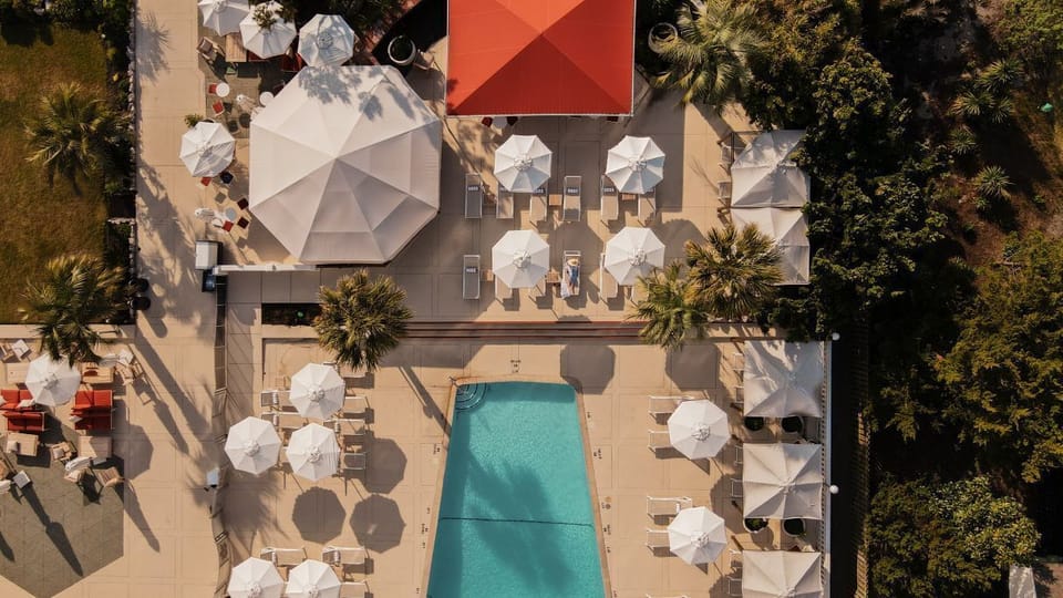 Access to resort style pool with private cabana rental available
