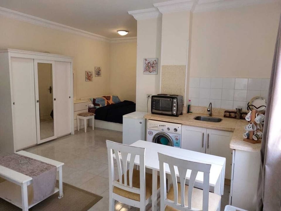 Deluxe Studio, Balcony, Pool View | Iron/ironing board, WiFi