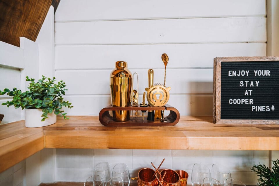 A toast to good company — complete cocktail kit, copper mugs, and bar essentials for mixing something memorable.