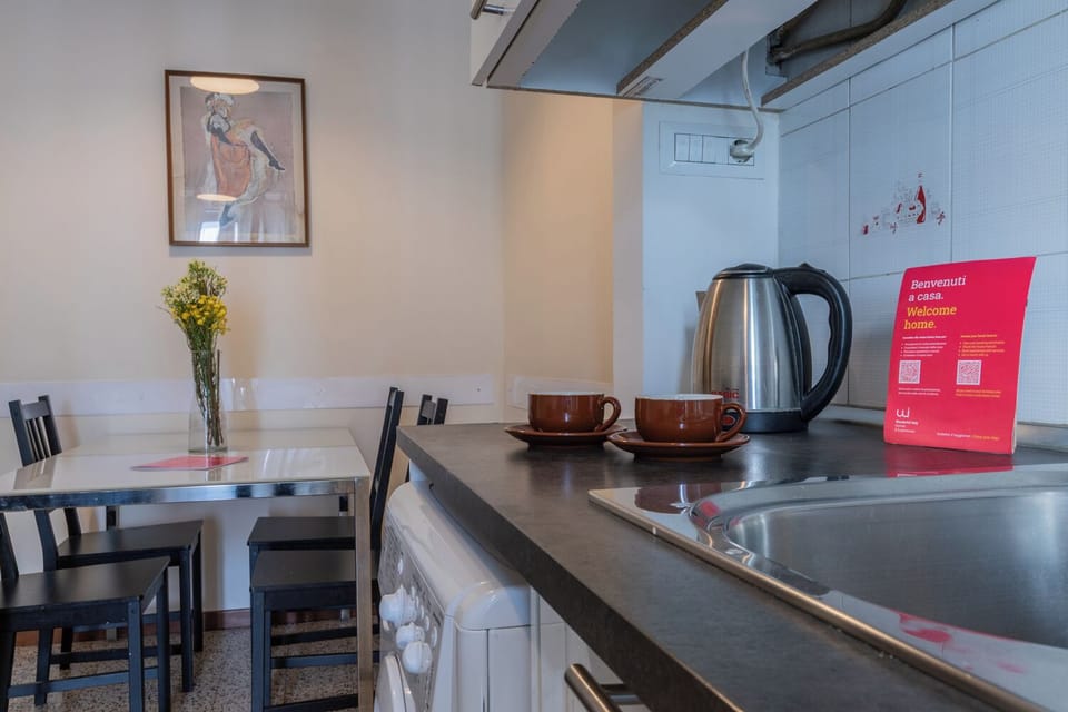 Apartment | Private kitchen | Highchair, dining tables
