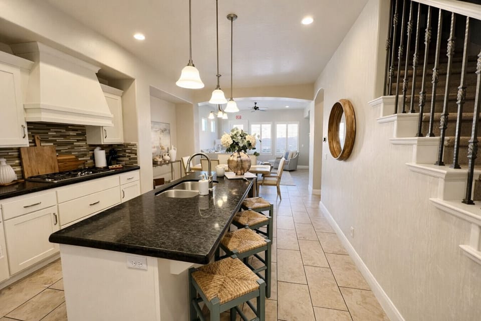 A Kitchen w/ Ample Counter Space