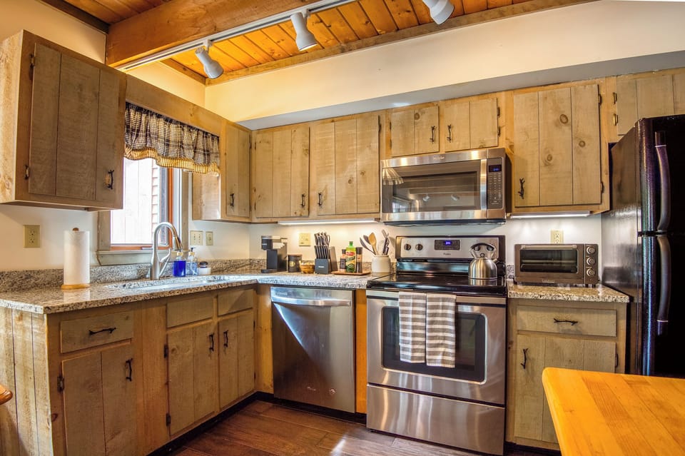 Kitchen with modern appliances