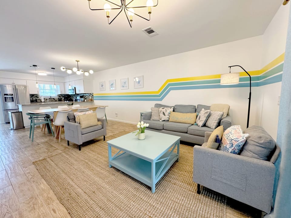 Modern design throughout the house