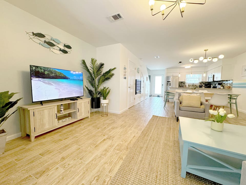 55" Smart TV in the living room