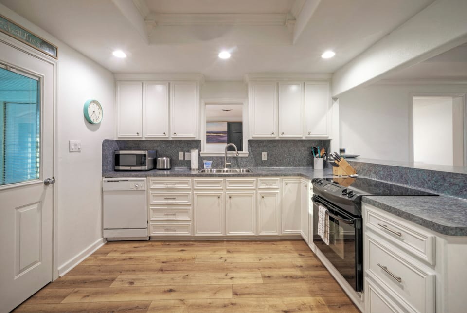 Create culinary magic in our spacious kitchen.
