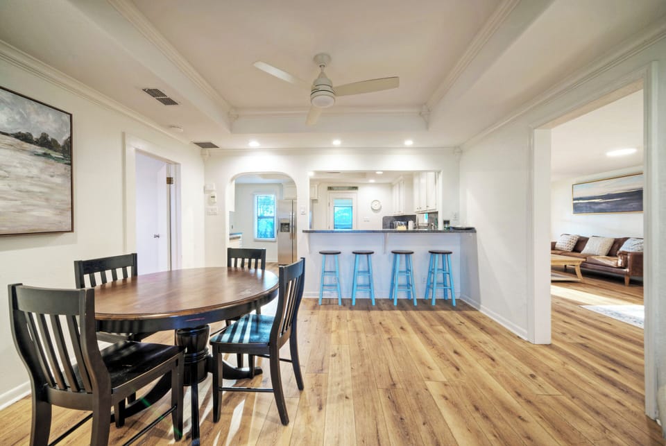 Enjoy memorable meals in the dining area.