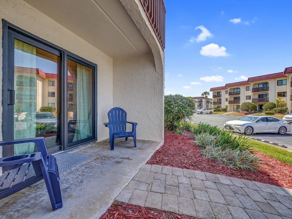 Ground floor covered patio
