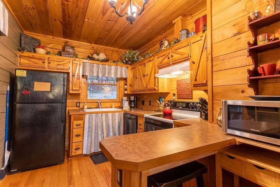 Country Kitchen with Regular Coffee Maker