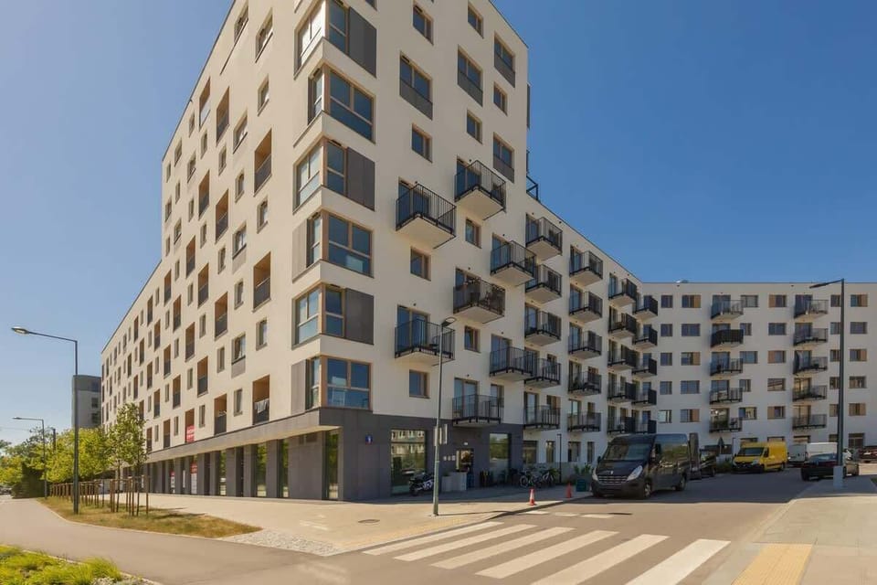 Modern property building. 