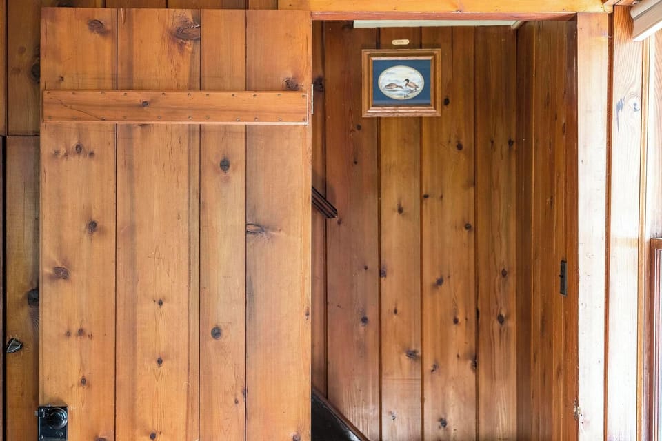 Wall Leading To The Stairs