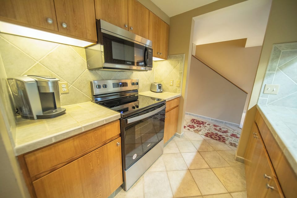 Fully equipped kitchen