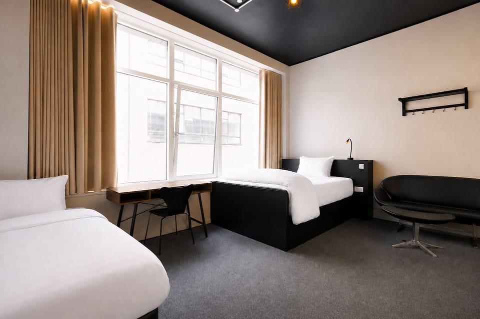 Standard Room, Multiple Beds (1 Queen, 1 Single) | WiFi (free), bed sheets