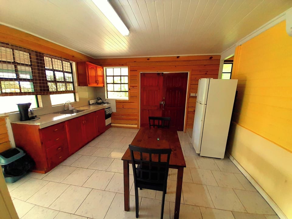 Basic Studio, Mountain View | Private kitchenette | Cookware/dishes/utensils, dining tables