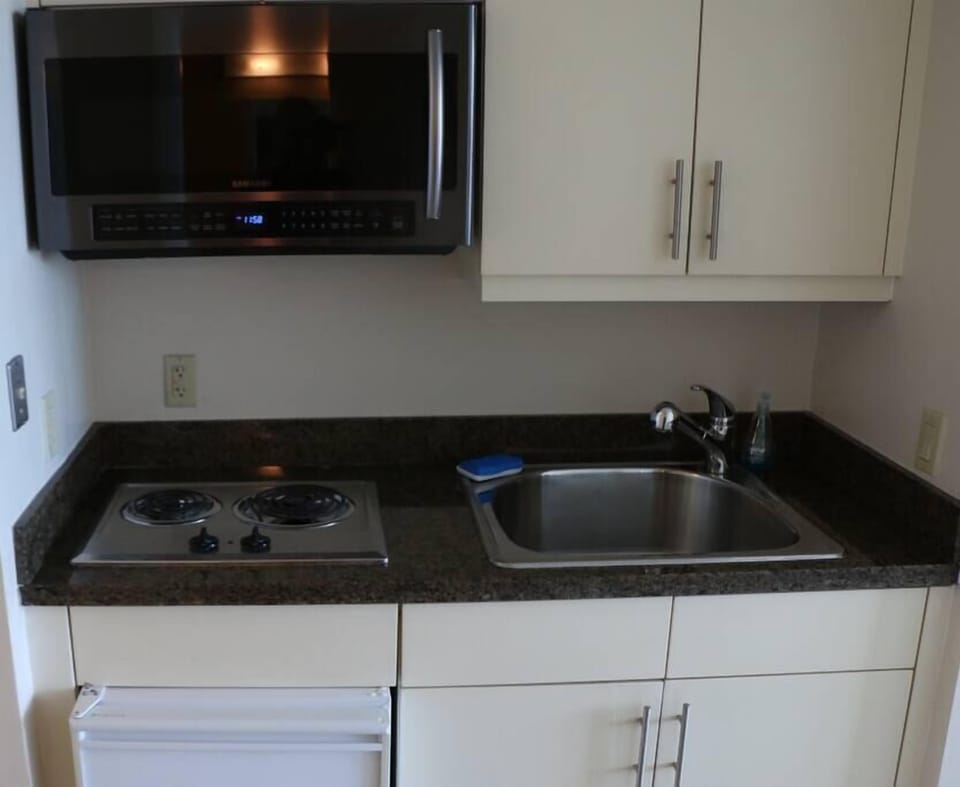 Studio, 1 Queen Bed with Sofa bed, Ocean View | Private kitchenette