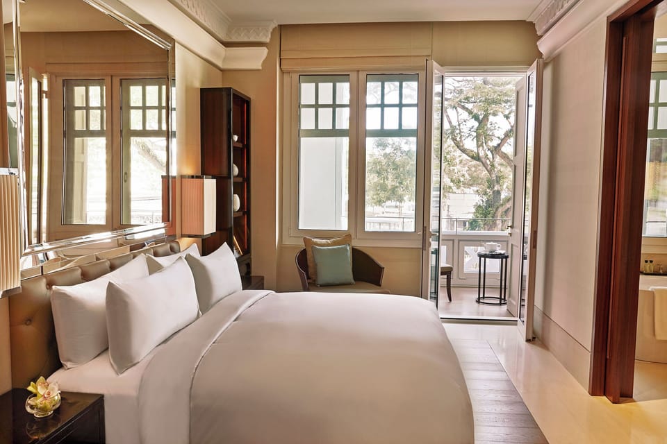 Room, 1 King Bed (Heritage) | Frette Italian sheets, premium bedding, down comforters