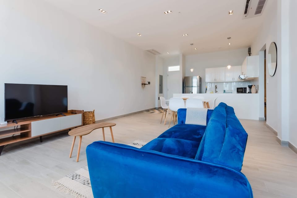 Living room with tv