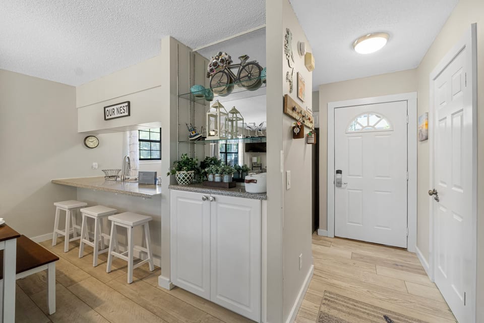 Condo, 2 Bedrooms, Resort View (286 - Sirenas on 30A) | Private kitchen | Full-size fridge, microwave, oven, stovetop