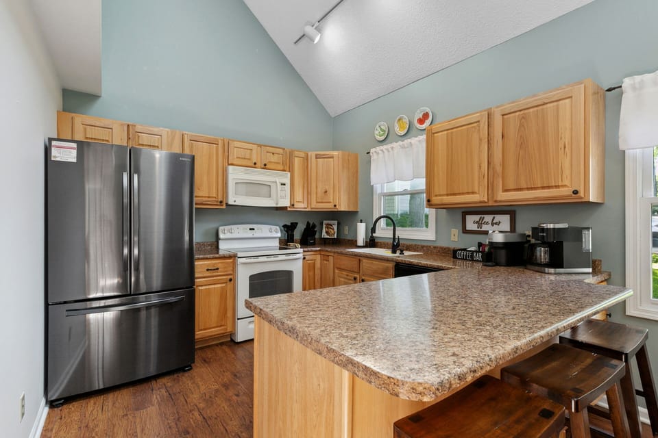 fully stock kitchen