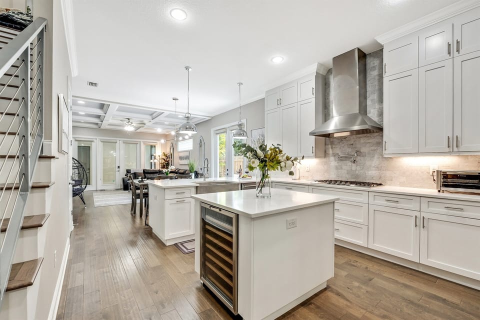 Prepare to unleash your inner chef in our fully equipped kitchen, a culinary haven designed for both convenience and creativity.