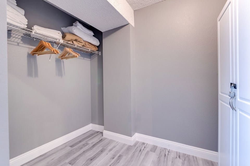 Spacious Linen Closet
