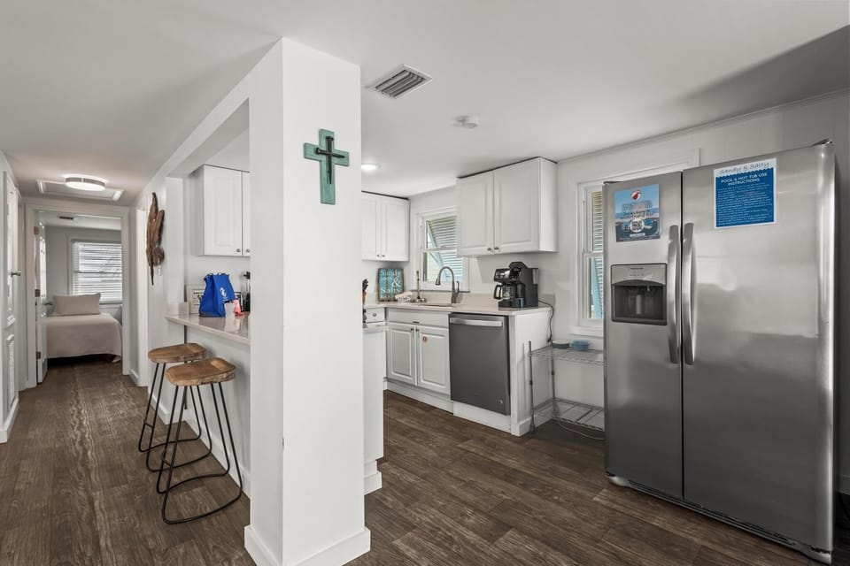 Upstairs kitchen