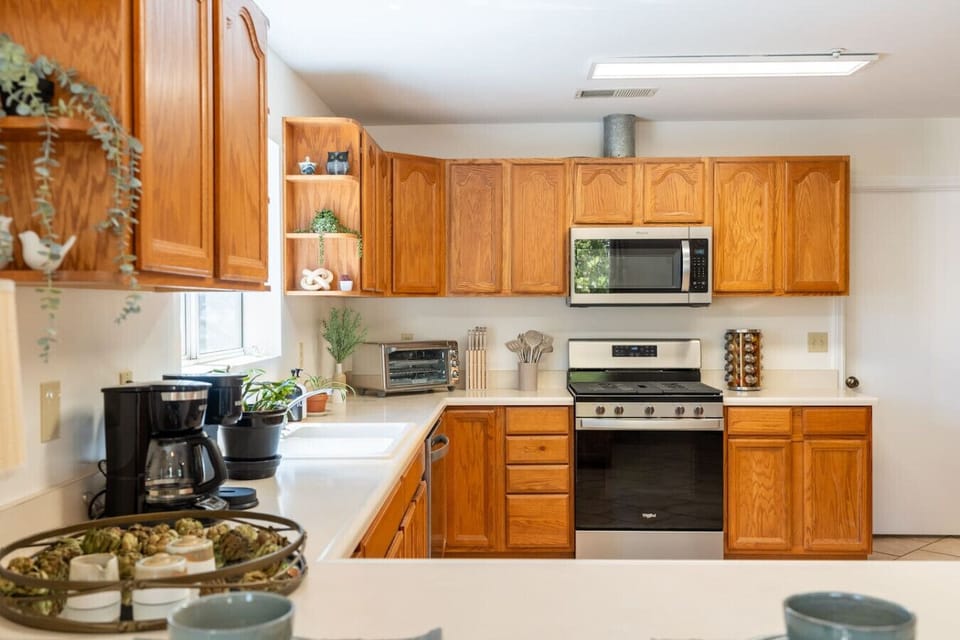 Full Kitchen with most everything you can imagine! Reach out with any questions.