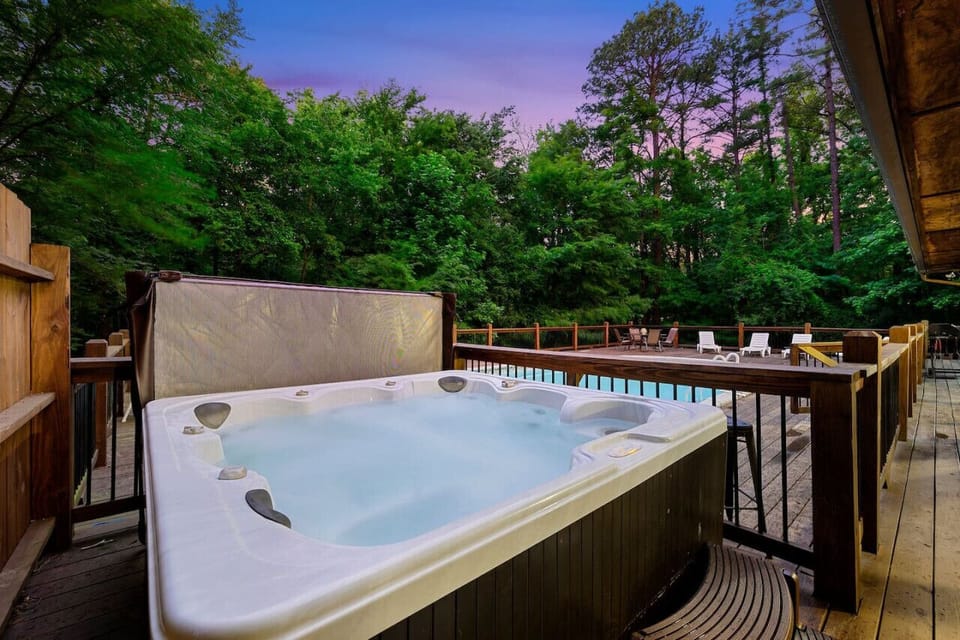 Create unforgettable moments in our delightful hot tub sanctuary.