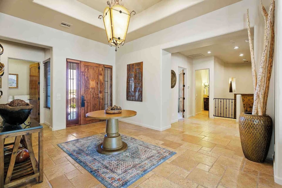 Warm welcoming Entryway 
