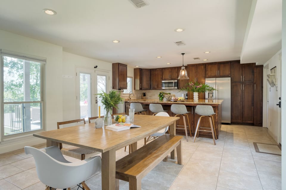 The perfect spot for family dinners.