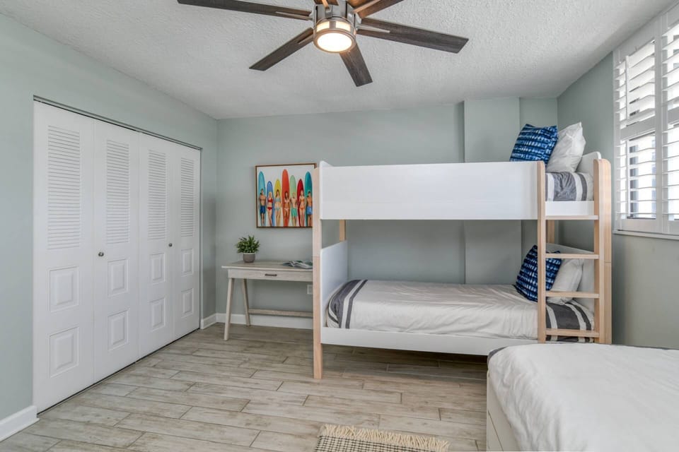 The large closet provides all the space you need!