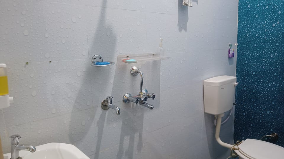 Deluxe Room, Balcony | Bathroom | Shower, hair dryer, soap