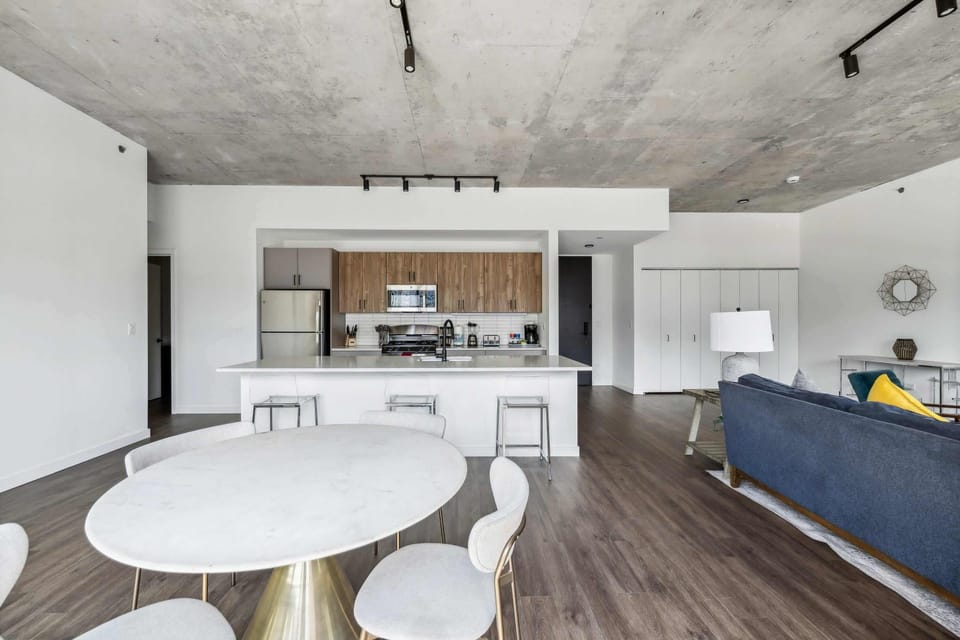 Intimate dining area
