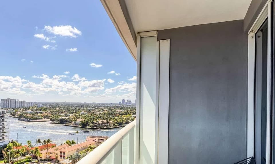 VIEW FROM UNIT- Ocean & Intercoastal Views from all balconies.