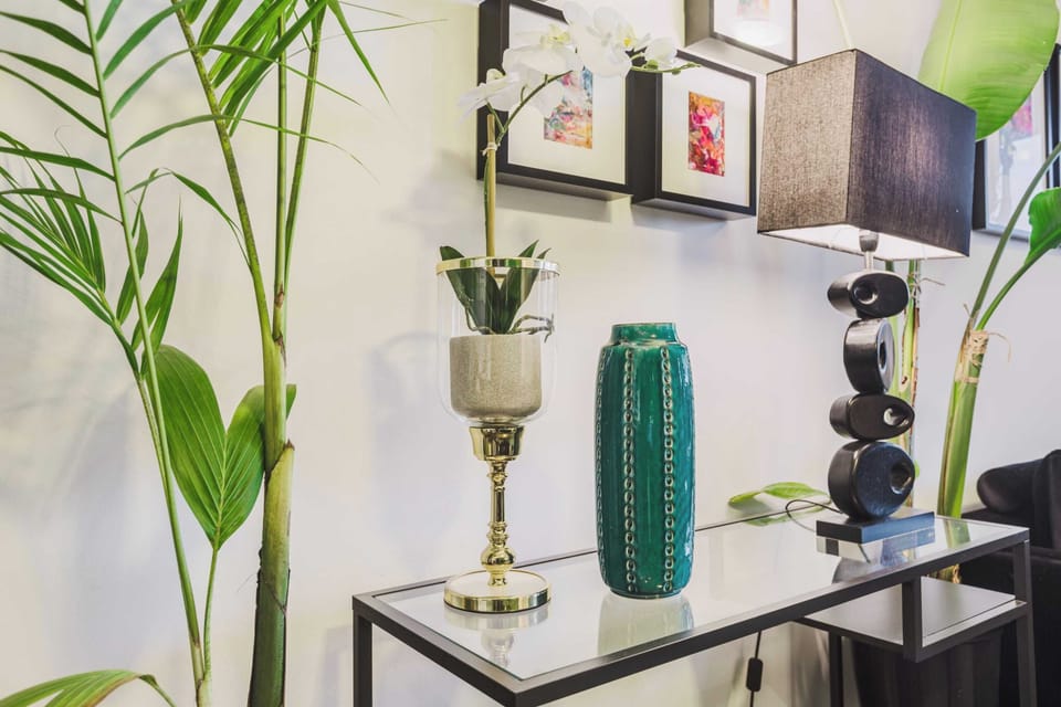 DECORATIVE DETAIL: Lush accents and verdant touches that bring Ambrosia to life