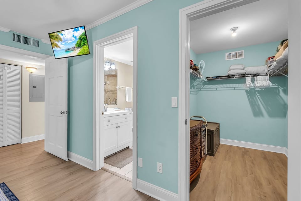 Attached Bathroom and Great Closet Space