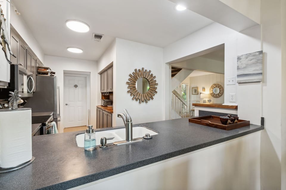 Beautifully Updated Kitchen with Modern Appliances and a Convenient Coffee Bar