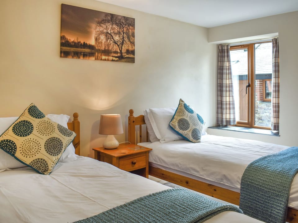 Twin bedroom | Skiber Spar, Trewassa, near Camelford