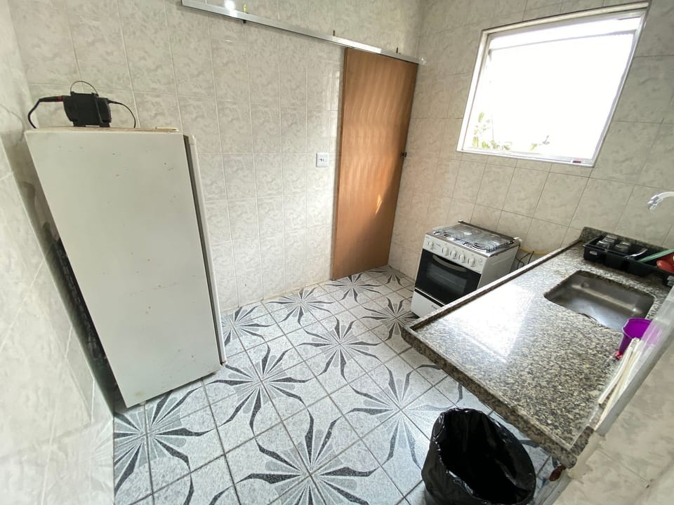 Mini-fridge, microwave, cookware/dishes/utensils