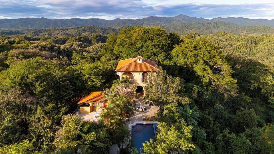Aerial view of Main House