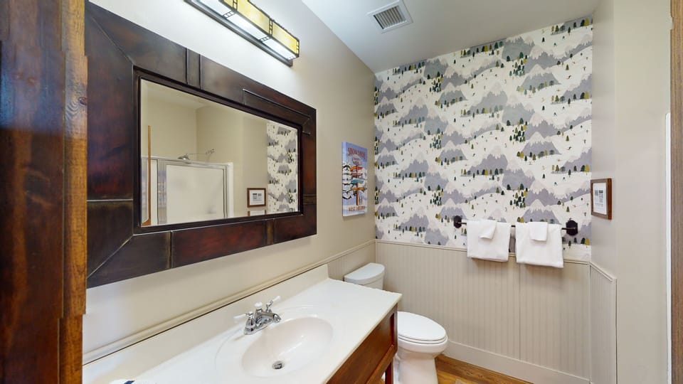Indoors, Painting, Sink, Bathroom, Toilet