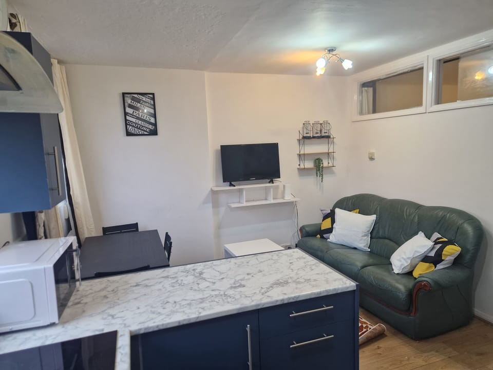 living room area.