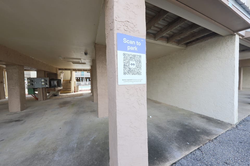 Parking QR Sign