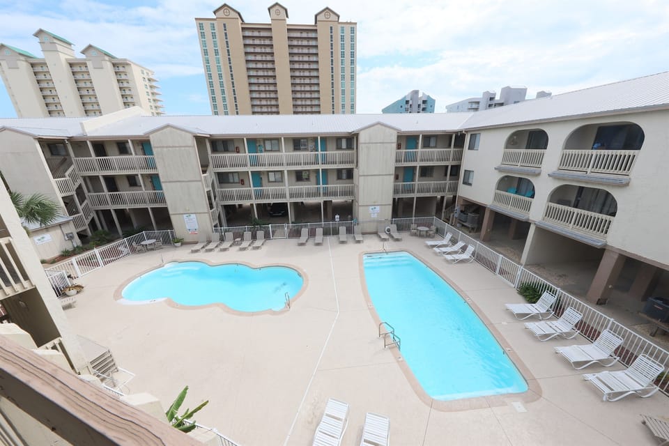 Pools from 2nd Floor