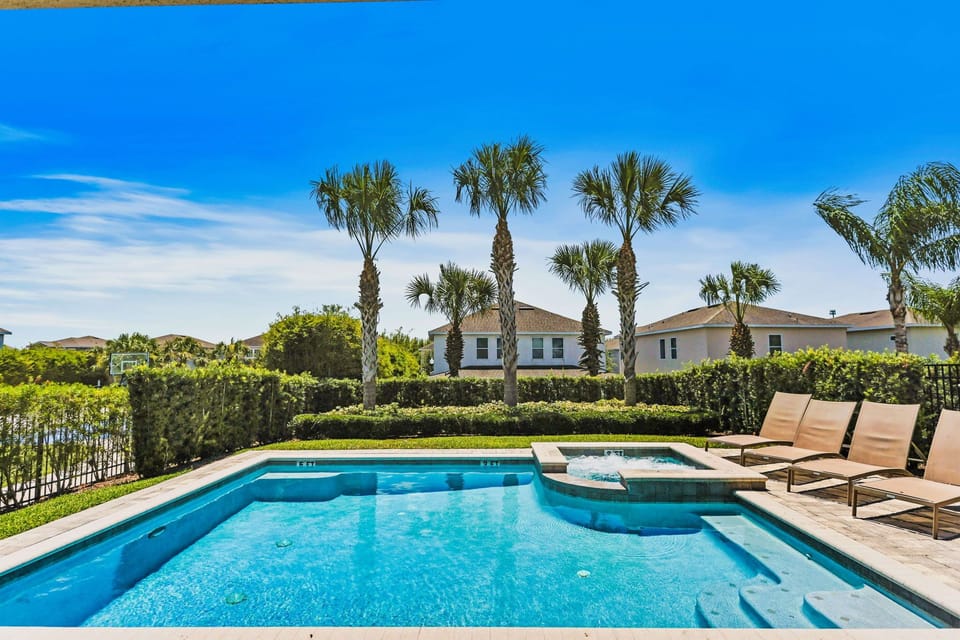 Tropical views from your pool for a true Florida escape.