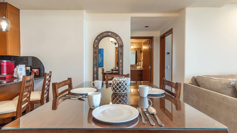 Dining table.