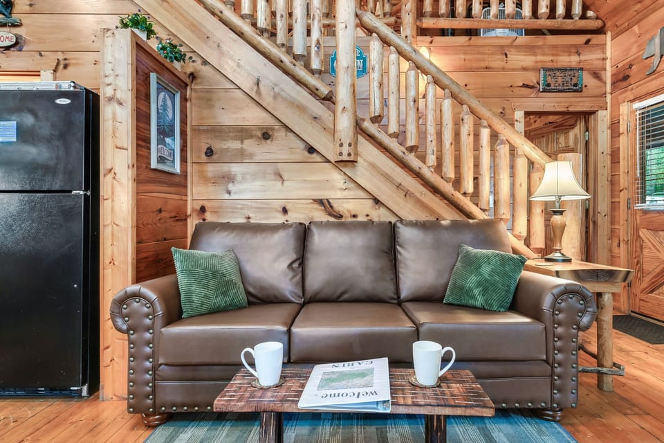 Queen sleeper sofa.