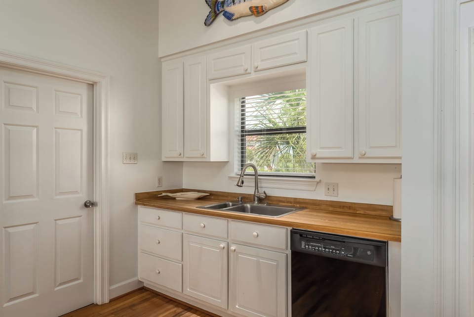 Kitchen sink and dishwasher