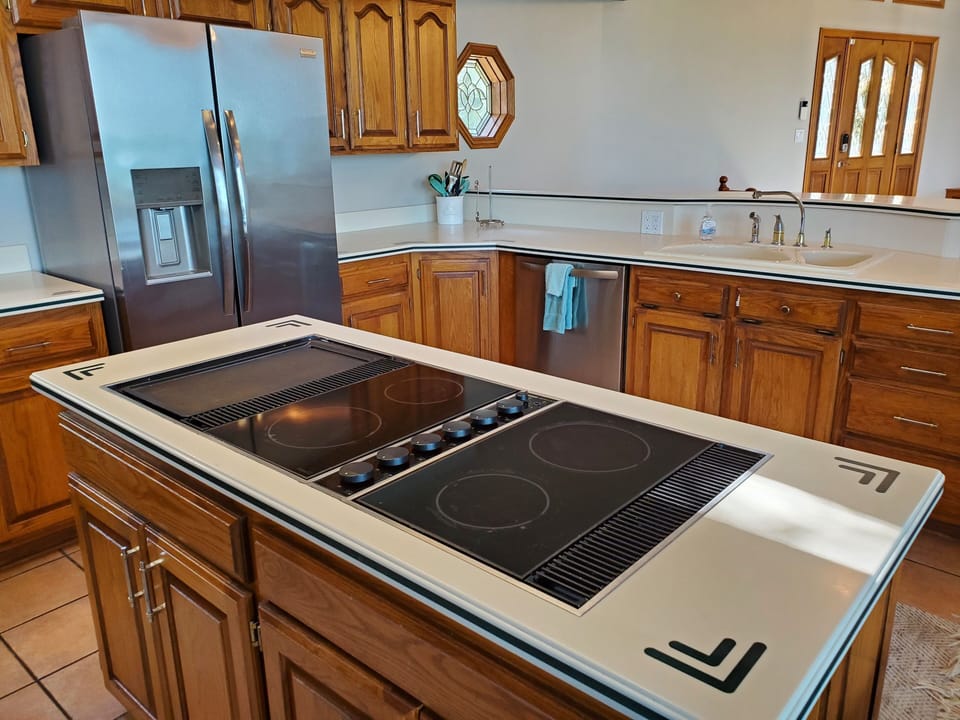 Kitchen Stove on Island