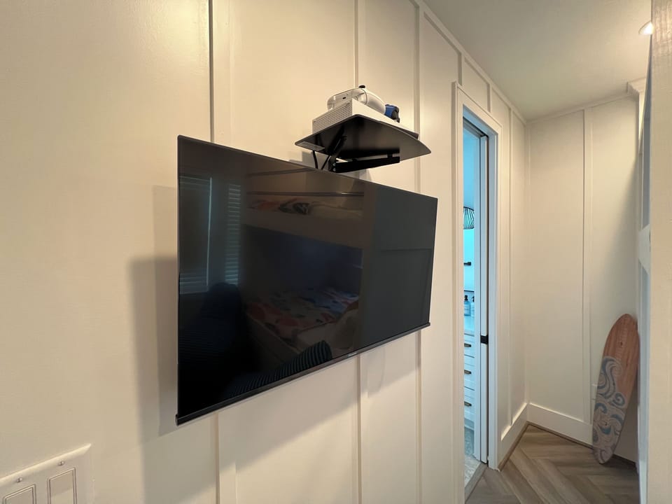 TV and Xbox in built in bunk room