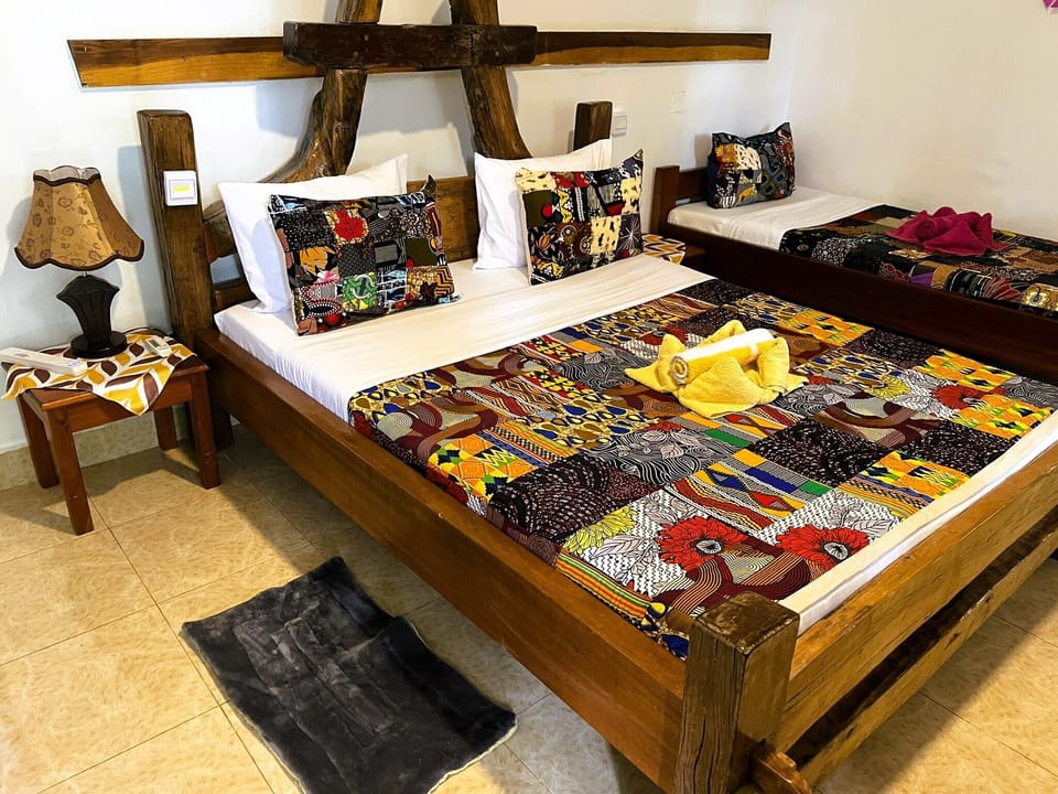 Exclusive Triple Room, Balcony, Garden Area | Desk, laptop workspace, free WiFi